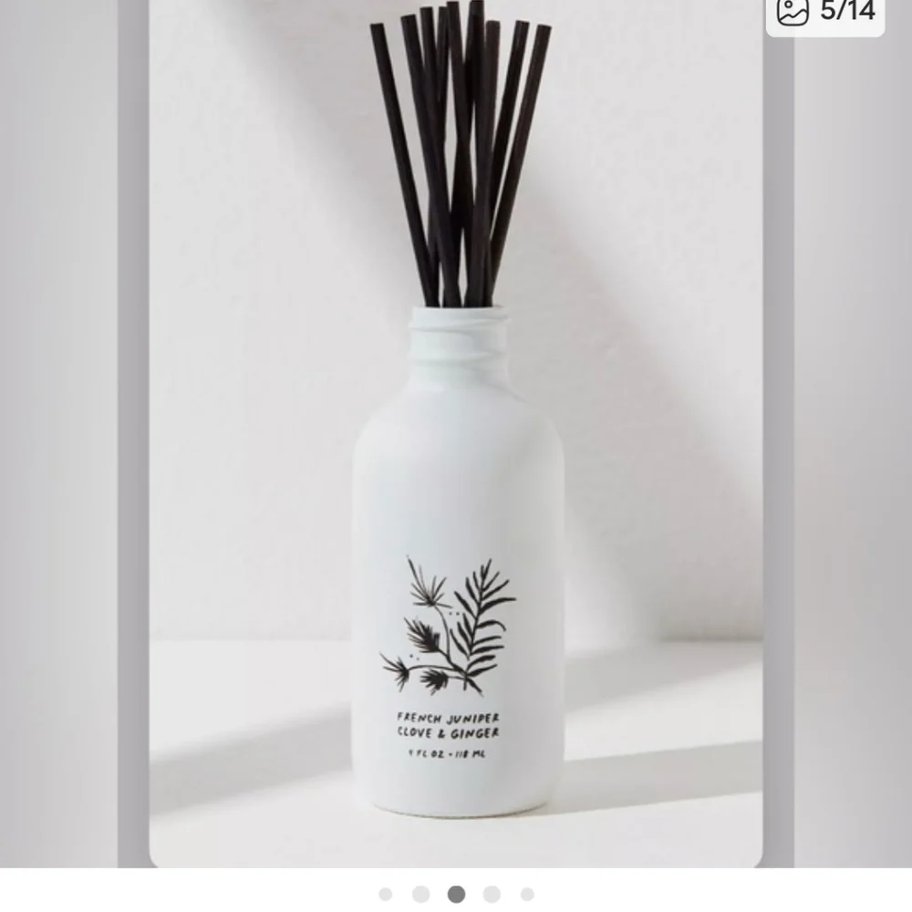 Free people Apothecary Reed diffuser French juniper Clove and Ginger NWT